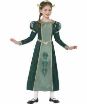 Carnaval kleding prinses fiona kostuum voor meisjes