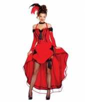 Carnaval kleding rode burlesque jurken 10064087